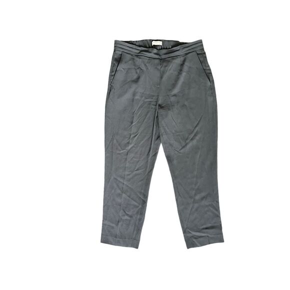 Aritzia Babaton Gray Tapered Pull On Trouser Pants Size 8 - Picture 1 of 9
